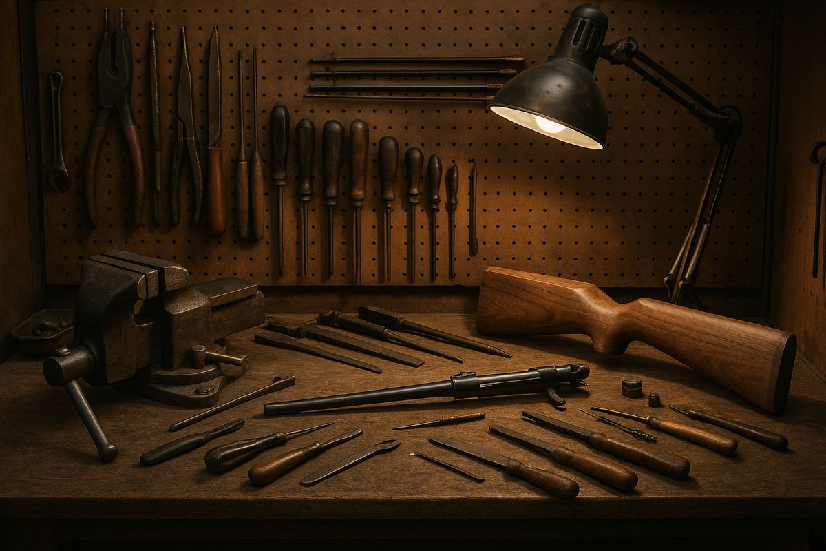 Gunsmith bench
